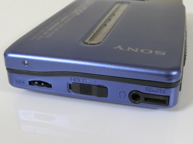 ◇◇SONY ソニー WM-EX677 ブルー ウォークマン レトロ 電池ボックス