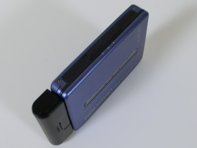 ◇◇SONY ソニー WM-EX677 ブルー ウォークマン レトロ 電池ボックス