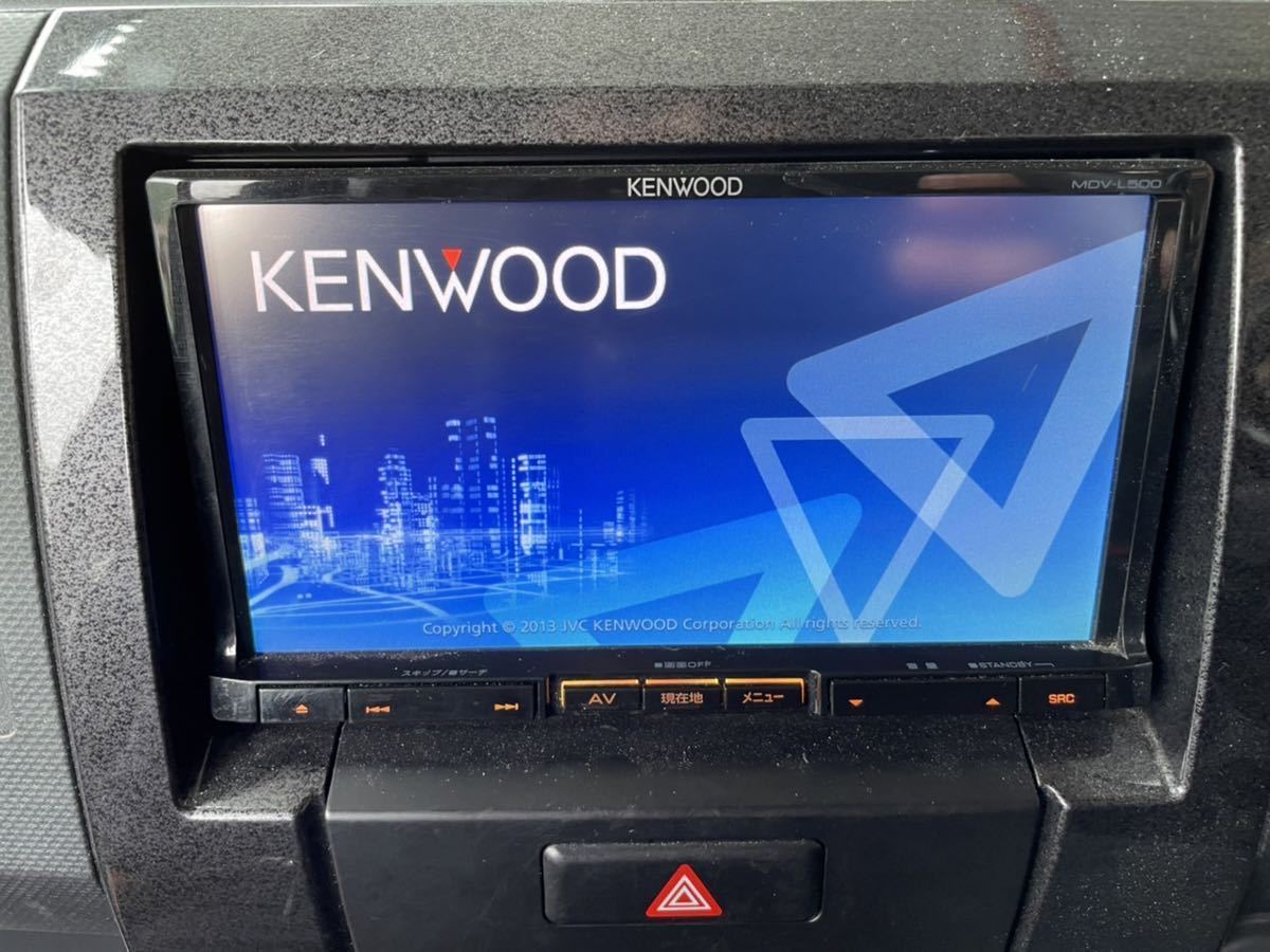 ケンウッド MDV-L500 2012年9月版　動作確認済