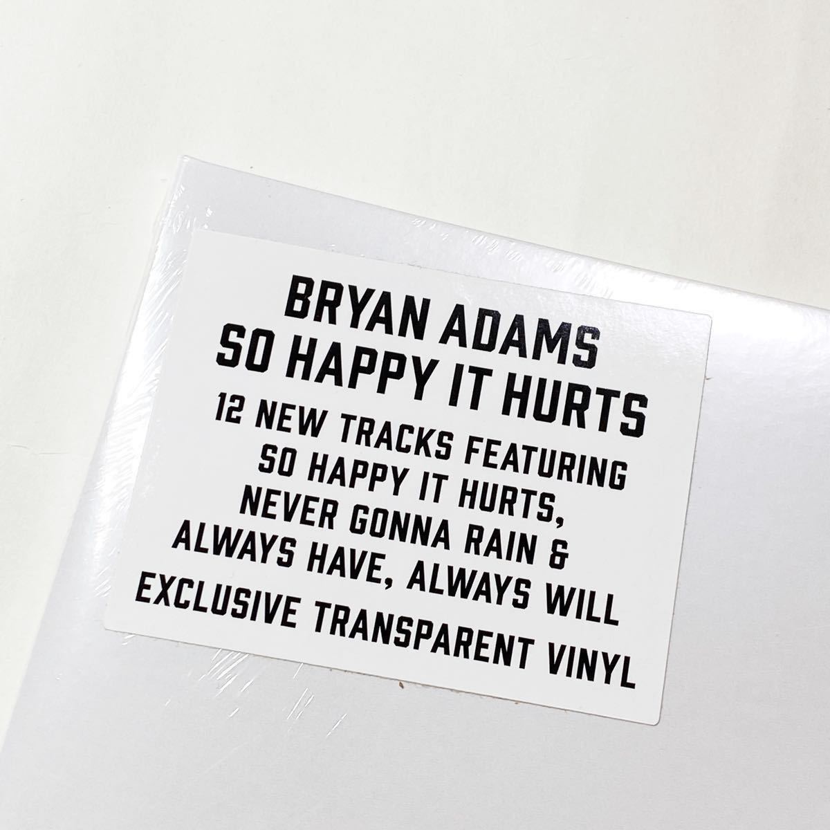BRYAN ADAMS,直筆サイン入り,新品LP,アナログ,ブライアン・アダムス