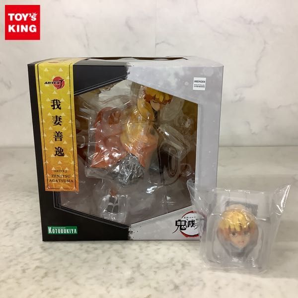 1円～ 未開封 コトブキヤ ARTFX J 1/8 鬼滅の刃 我妻 善逸