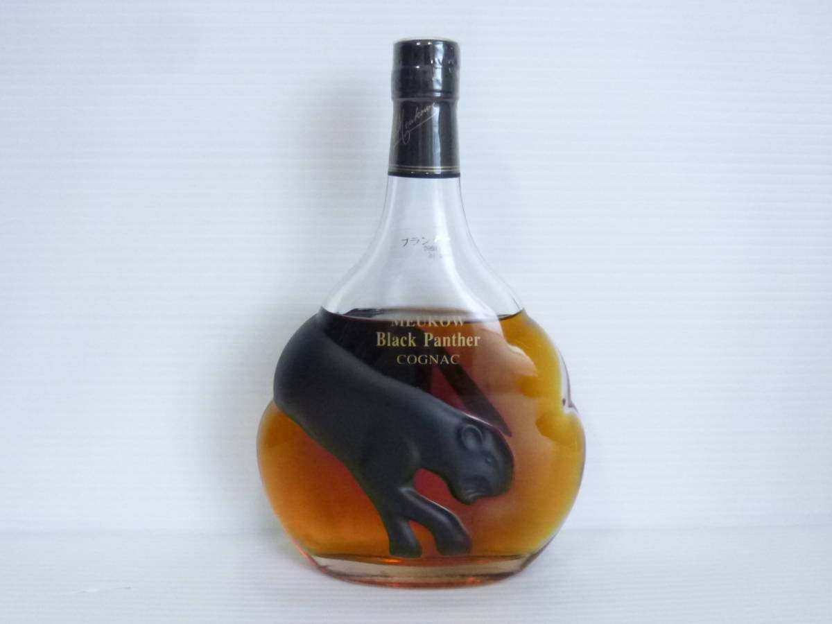 50055◇古酒/未開栓 コニャック MEUKOW/ミュコー ブラックパンサー