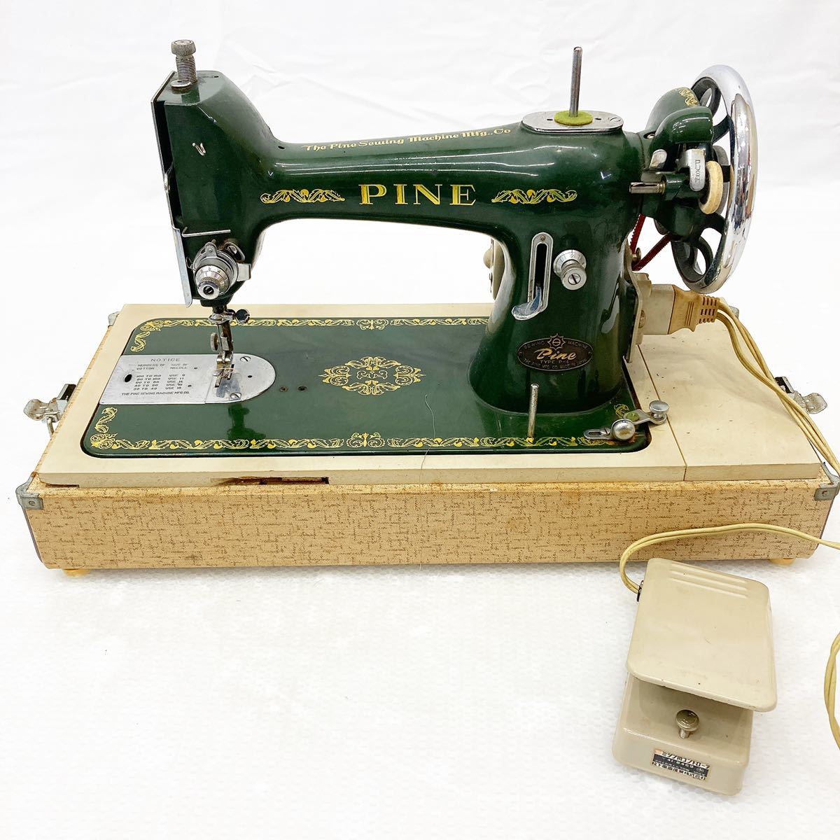 パイン ミシン PINE 「pine Yahoo!オークション の落札相場 