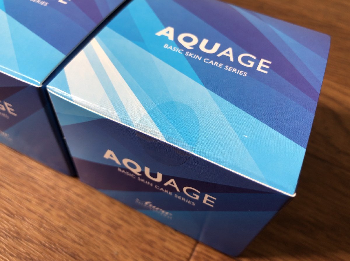 D043Q029○未使用 アクアージュ スキンケアジェル 55g 3箱 AQUAGE 