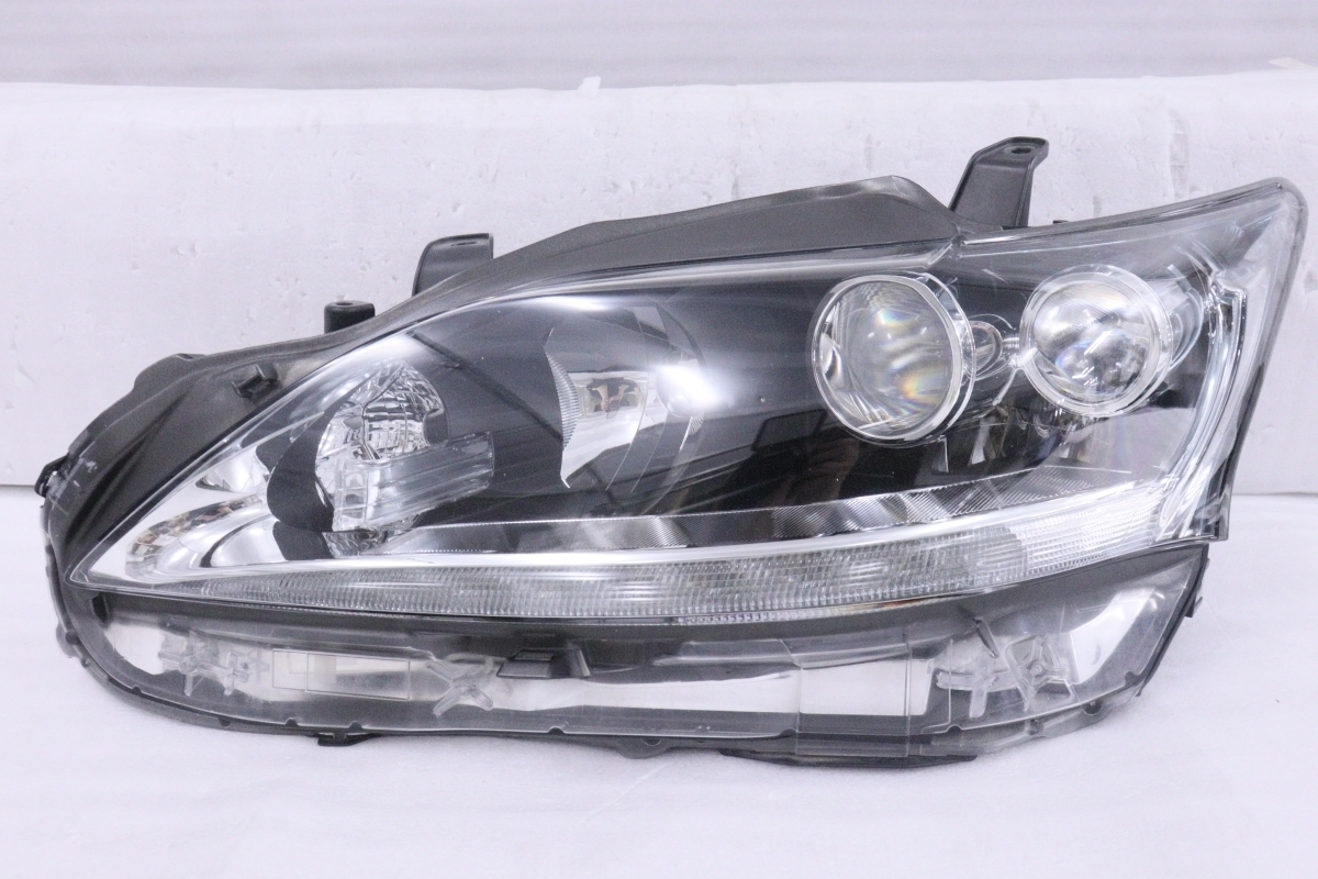 25-190★前期 LED ZWA10 レクサスCT200ｈ★左ヘッドライト KOITO 76-10 打刻:M ブラック ★レクサス 純正 (DM) レクサス LEXUS 前期 前期&frasl;後期 ZWA10系 前期⁄中期
