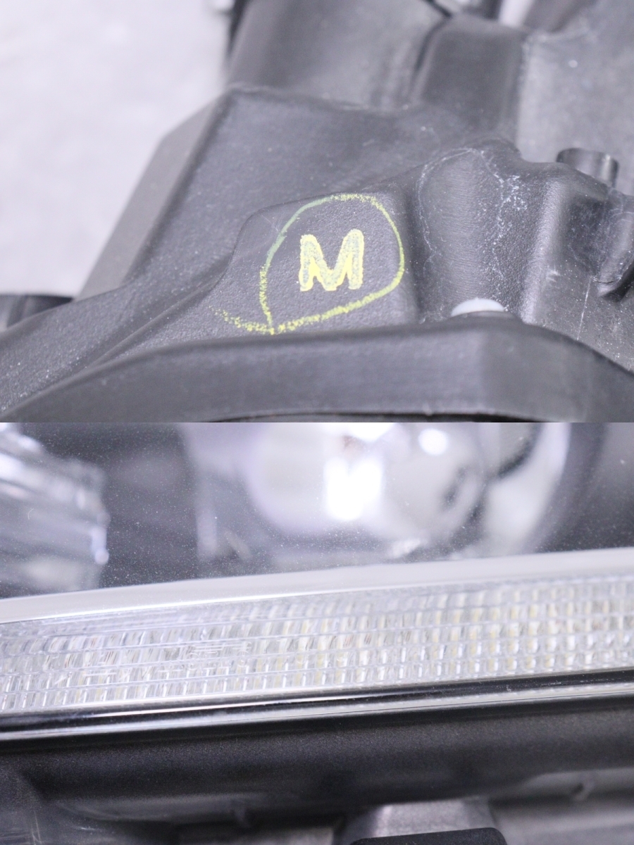 25-190★前期 LED ZWA10 レクサスCT200ｈ★左ヘッドライト KOITO 76-10 打刻:M ブラック ★レクサス 純正 (DM) レクサス LEXUS 前期 前期&frasl;後期 ZWA10系 前期⁄中期