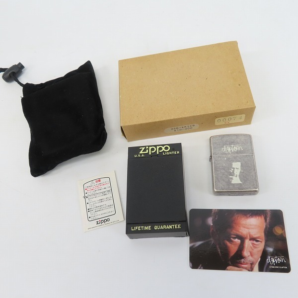 ERIC CLAPTON！エリック・クラプトン 1997年製 限定 ZIPPO