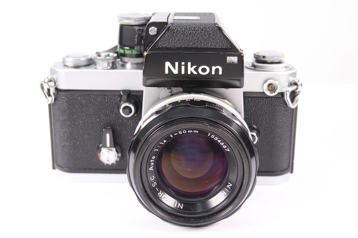 ジャンク品】NNIKON F2 フォトミック NIKKOR-S・C AUTO 50mm F1.4 一眼