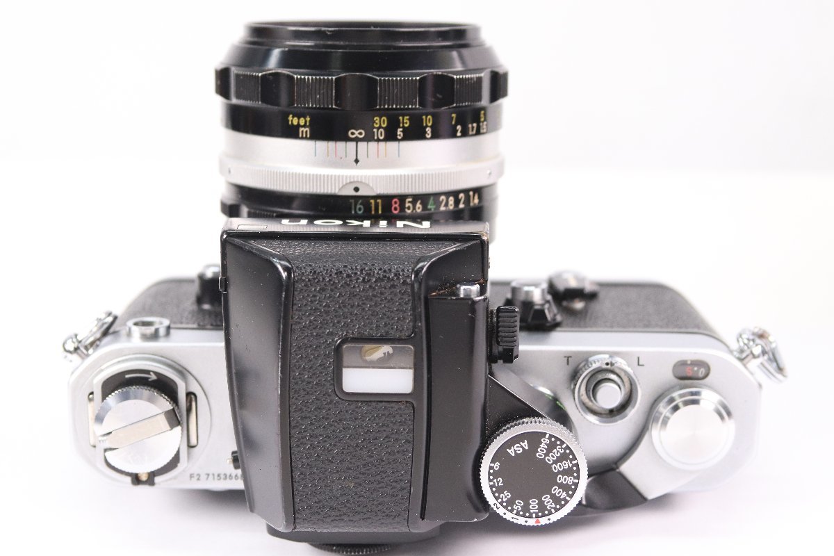 ジャンク品】NNIKON F2 フォトミック NIKKOR-S・C AUTO 50mm F1.4 一眼