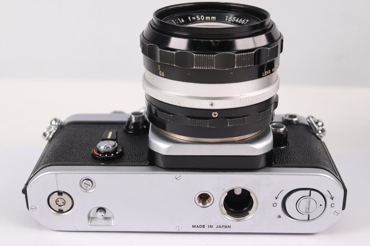 ジャンク品】NNIKON F2 フォトミック NIKKOR-S・C AUTO 50mm F1.4 一眼