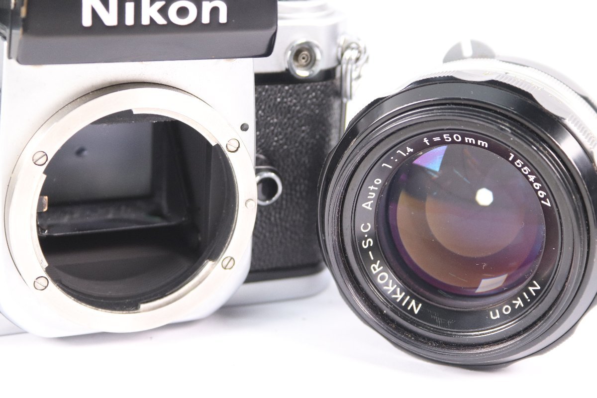 ジャンク品】NNIKON F2 フォトミック NIKKOR-S・C AUTO 50mm F1.4 一眼