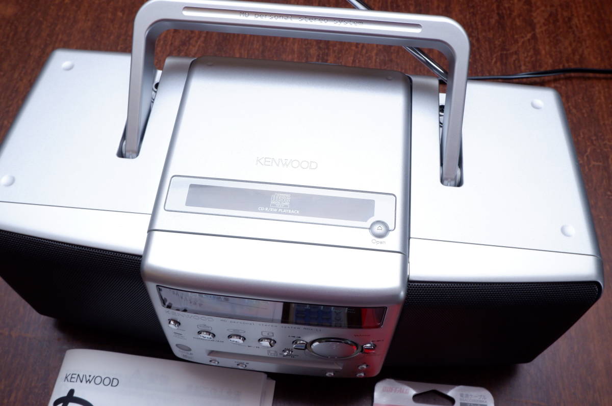 MDX-L1 KENWOOD CD ケンウッド ラジカセ 2007年製 パーソナルステレオ