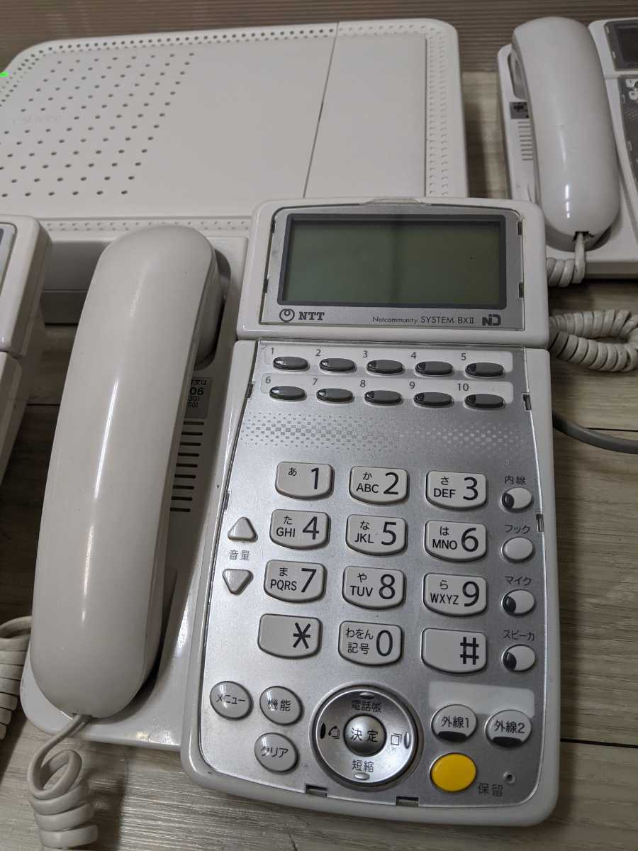 NTTビジネスフォン2台セットACD03-0683JP 西仕B210106 type SYSTEM