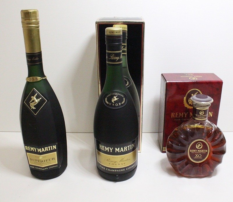 レミーマルタン V.S.O.P 3本セット 新しいヘネシー＆レミーマルタン限定版｜購入はこちらから Cognac 未開