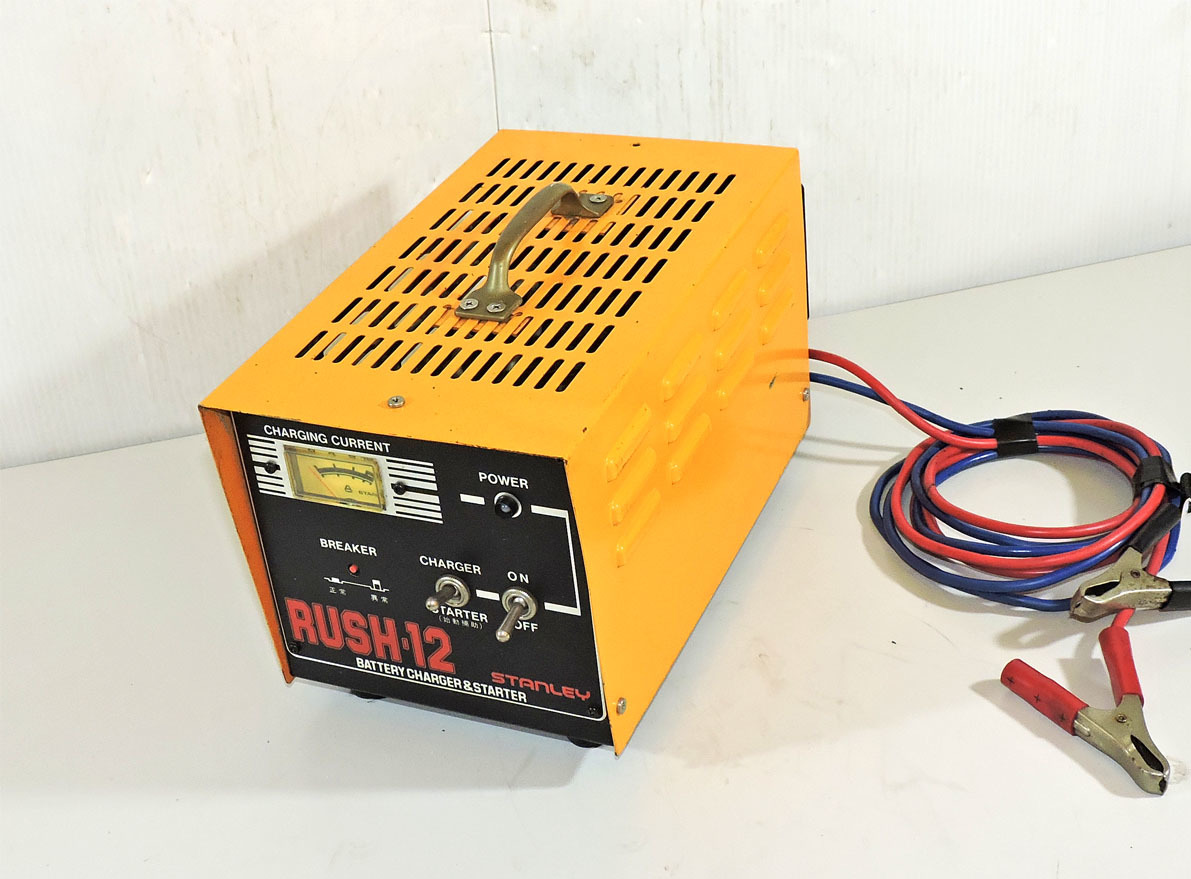 STANLEY バッテリーチャージャー Rush-12 現状品 バッテリー充電器 