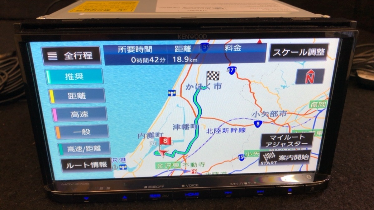 KENWOOD ケンウッド MDV-S706 | メモリーナビ カーナビ 彩速ナビ MDV 