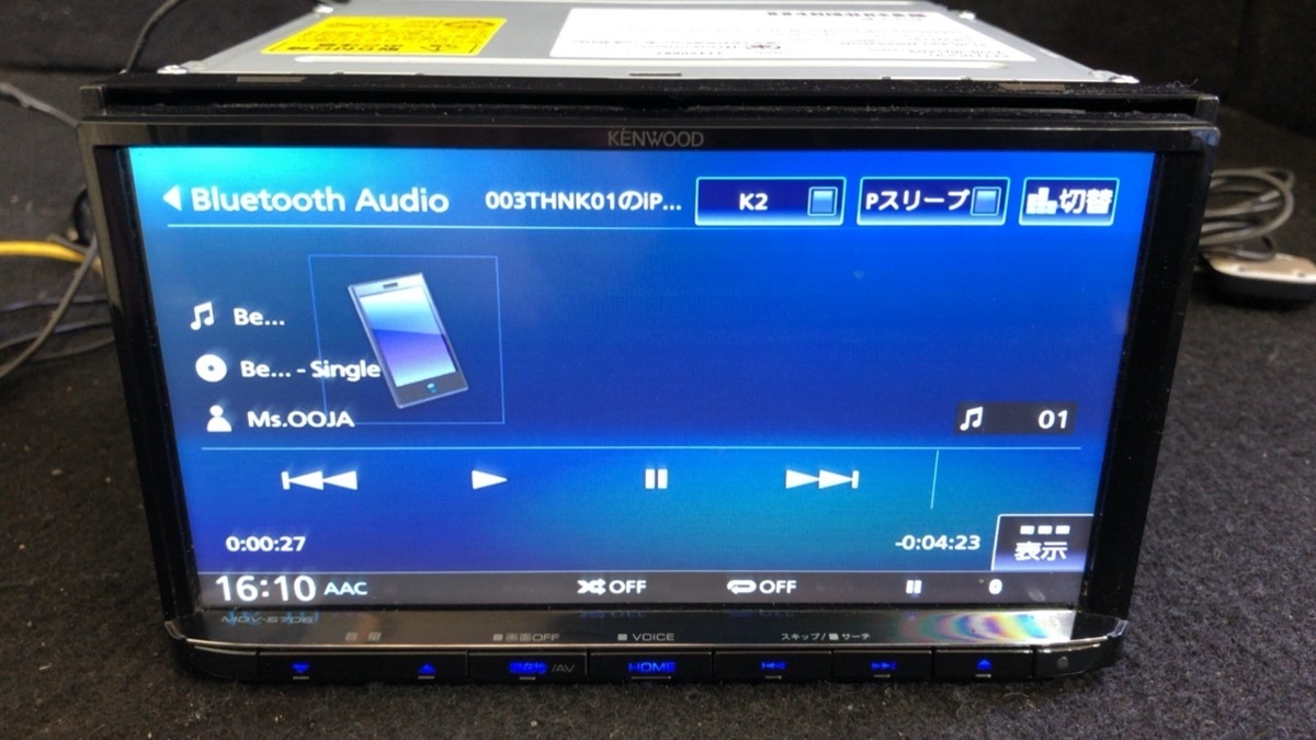 KENWOOD ケンウッド MDV-S706 | メモリーナビ カーナビ 彩速ナビ MDV 
