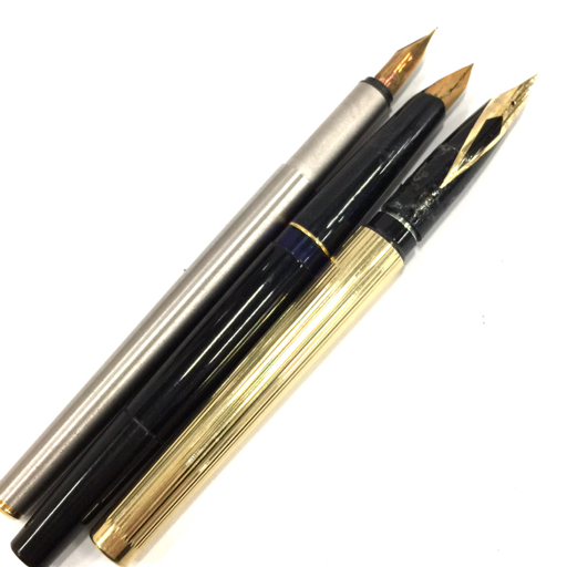 d*7様 ジャンク品　ハリーウィンストン万年筆 ペン先18c 750 18金 モンブラン ペン先 585 他 ペリカン 750 18C / シェーファー ジャンク