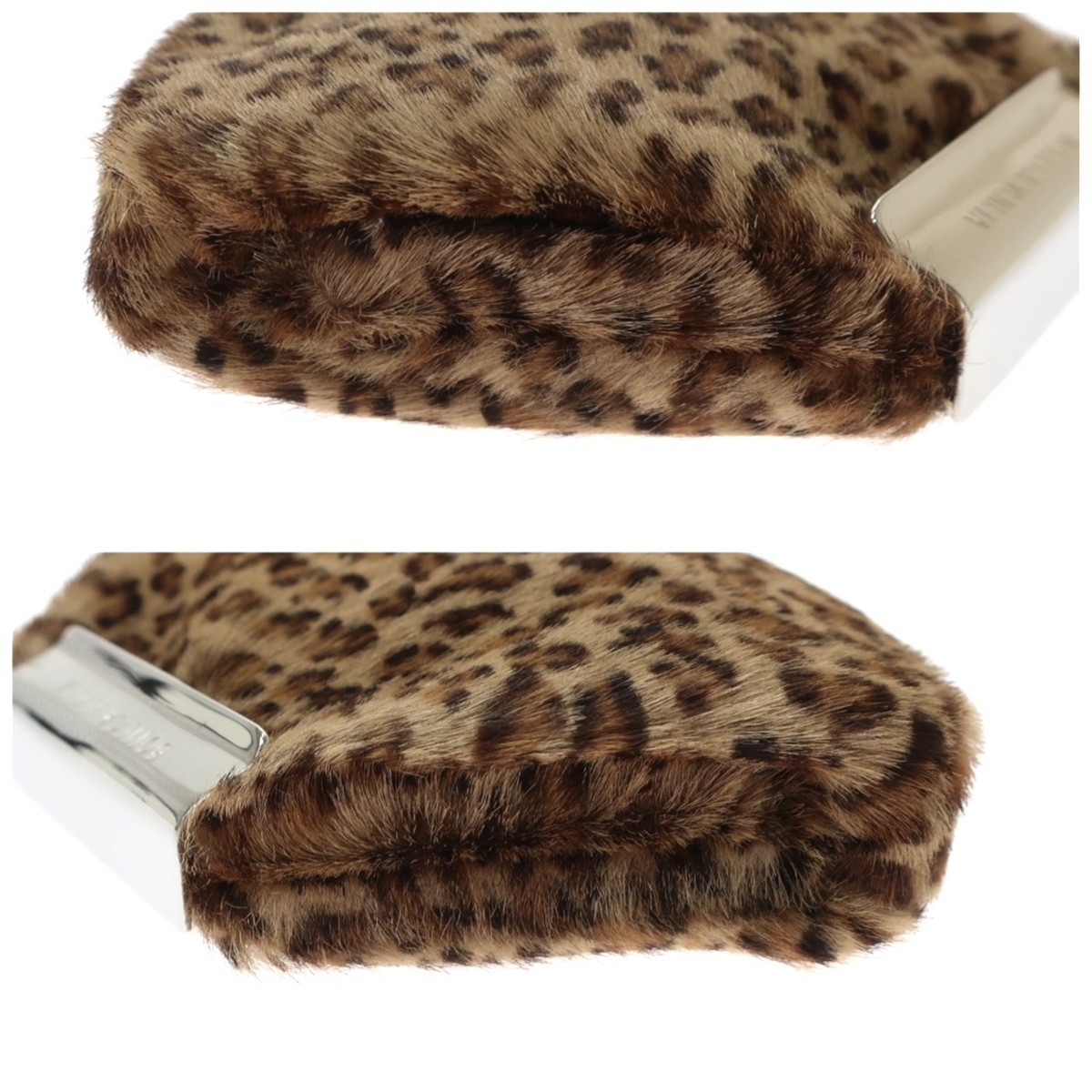 1円スタート 美品 BOTTEGAVENETA ボッテガヴェネタ ヒョウ柄 コイン 