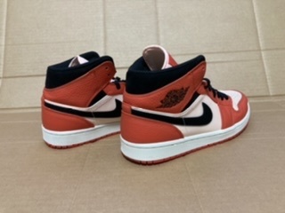 美品 NIKE ナイキ AIR JORDAN 1 MID SE 27.5cm エアジョーダン1 