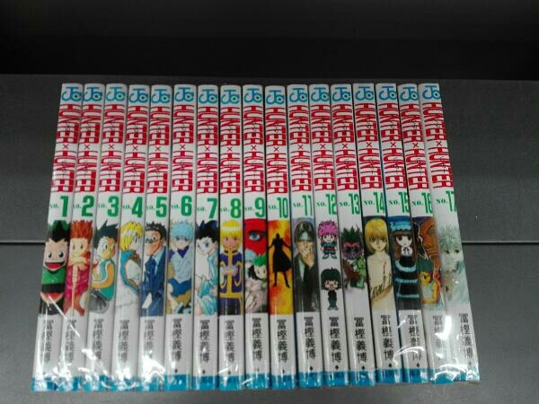 1 35巻セット Hunter Hunter 富樫義博 少年 売買されたオークション情報 Yahooの商品情報をアーカイブ公開 オークファン Aucfan Com