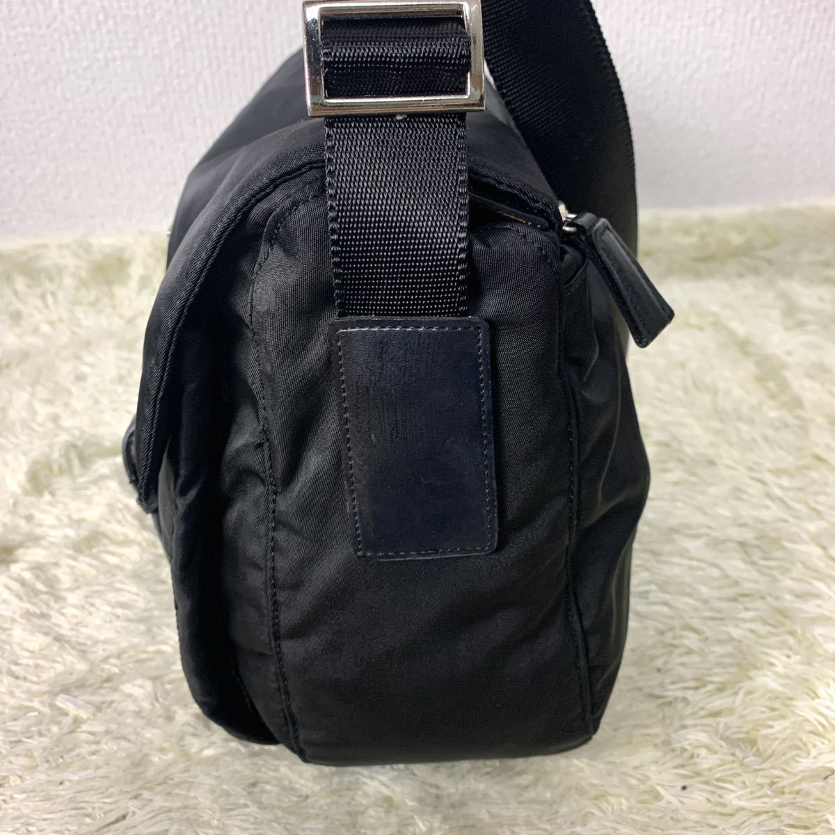 1円《極上品》PRADA プラダ B6671 メッセンジャーバッグ ショルダー 