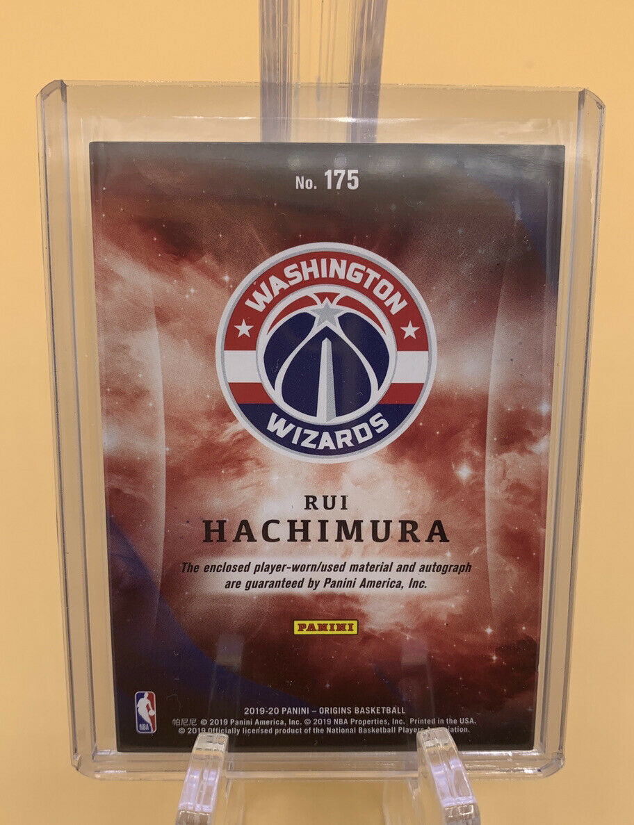 ★1円スタート 直筆サイン★ 八村塁 2019-20 Panini Origins Rui Hachimura #175 Washington Wizards RPA Auto Rookie_2