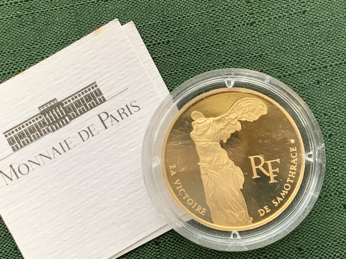 1993年 フランス銀貨100フラン ルーブル美術館200周年記念銀貨SV900