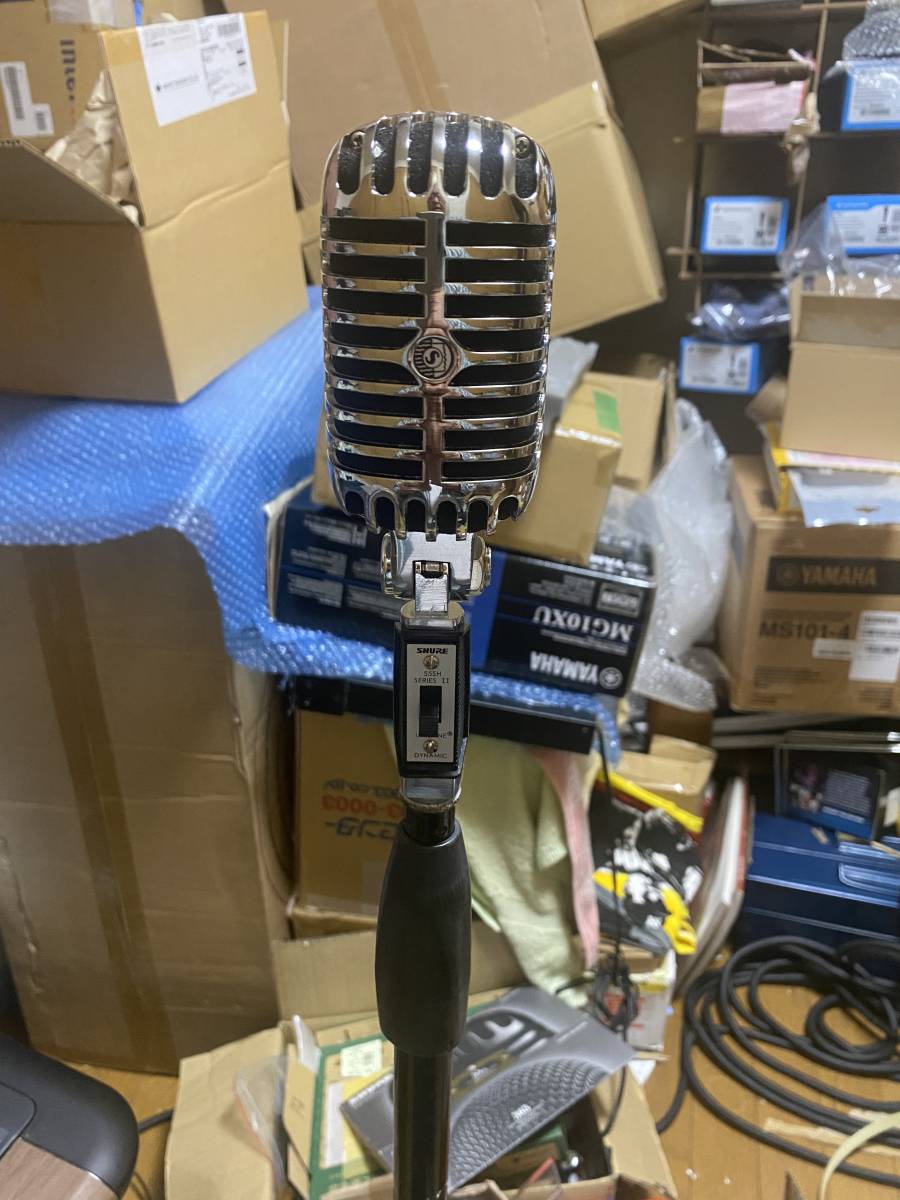 55SH Series II SHURE ( シュアー )風 ボーカル用 ガイコツマイク