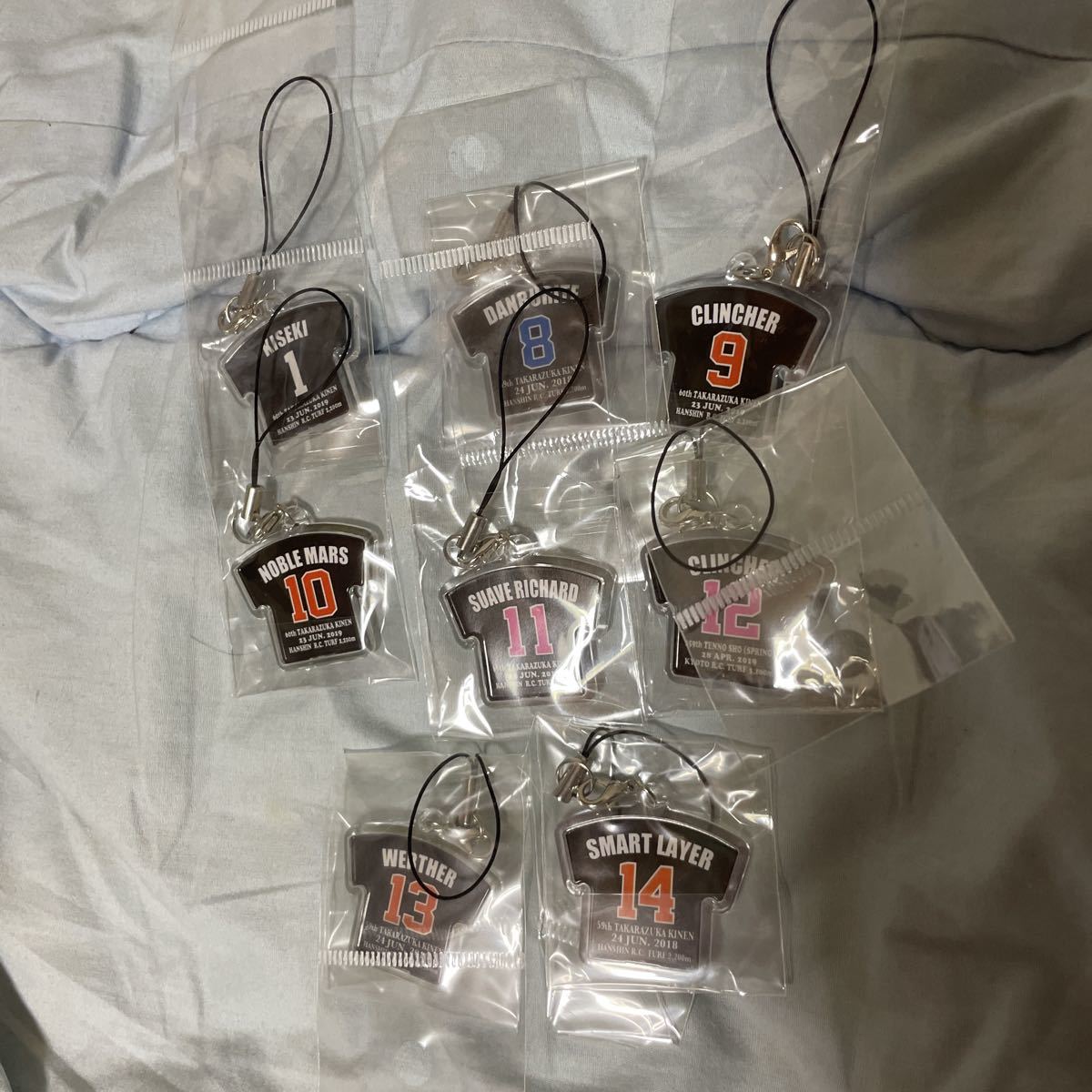 新品未開封　ディープインパクト、オルフェーヴルなど宝塚記念ゼッケンコースター。_2