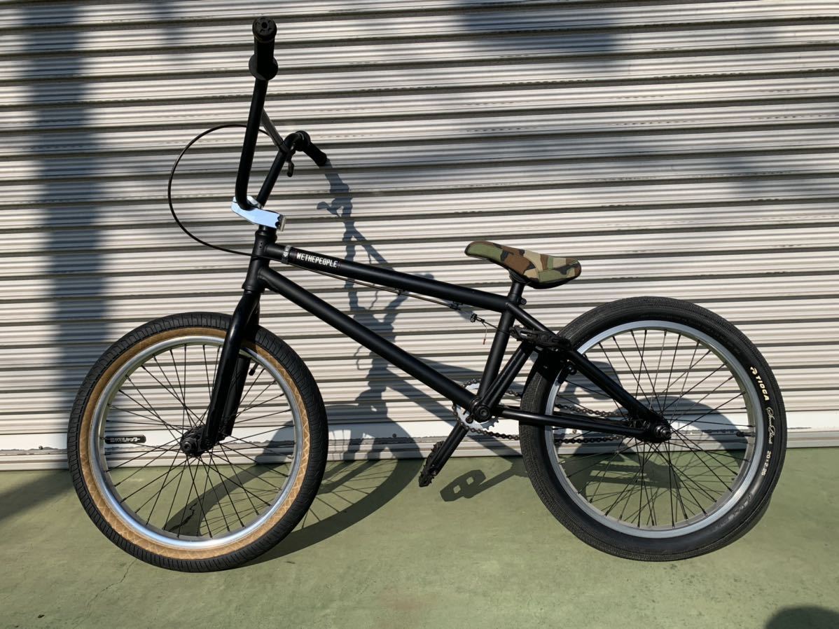 フル クロモリ フリコ WETHEPEOPLE 2014 CRYSIS Black ウィザピープル  