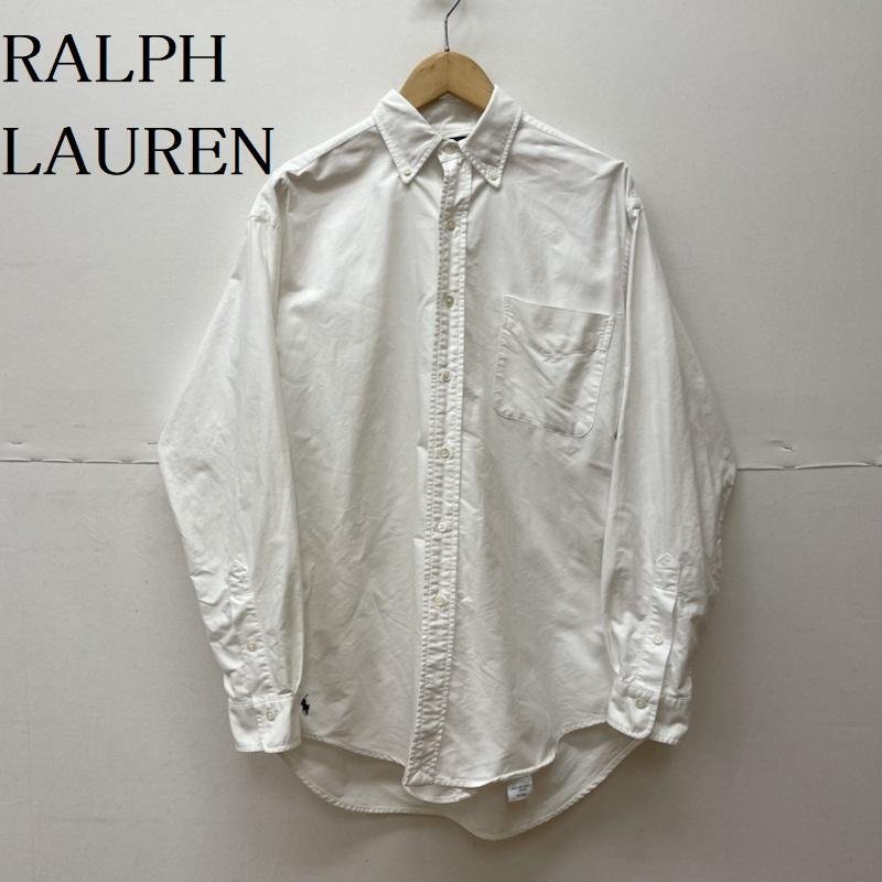 爆買い，豊富な ポロラルフローレン 90s BIG SHIRT BIG OXFORD 裾ポニー 刺繍 B.Dシャツ ビッグシルエット シャツ ブラウス シャツ ブラウス S(Sサイズ)｜売買されたオークション情報、yahooの商品情報をアーカイブ公 長袖シャツ一般