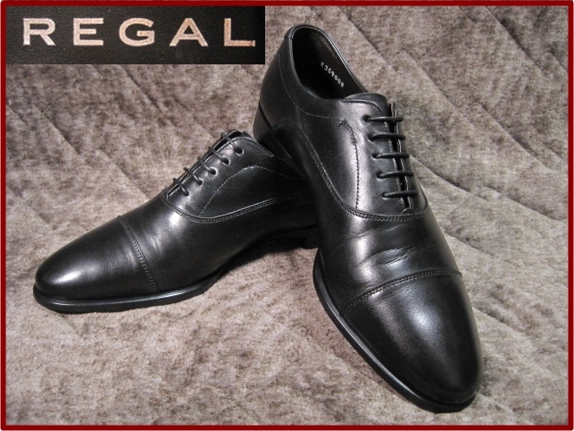 超激得，SALE REGAL リーガル ストレートチップ 内羽根 ビジネスシューズ ドレスシューズ 日本製 本革 レザー キャップトゥ 革靴 紳士靴(24.0cm以下)｜売買されたオークション情報、yahooの商品情報をアーカ 24.0cm以下
