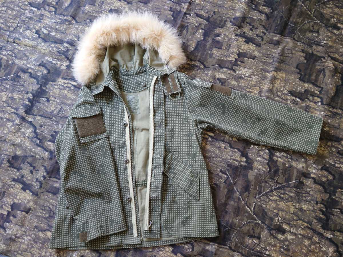 米軍 ナイトデザートカモパーカー USED blog parabellum0922