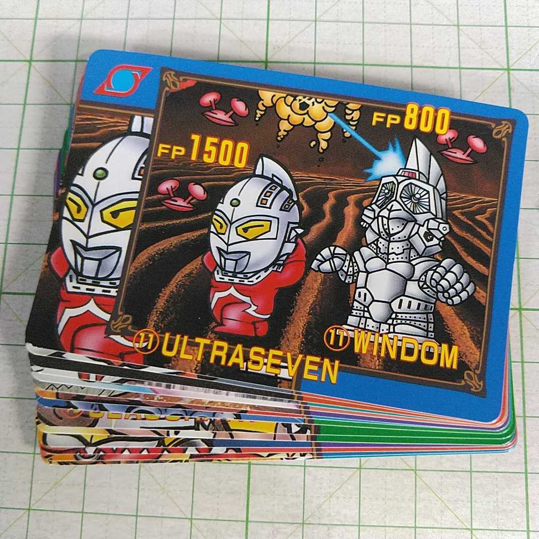 No.３ ULTRAMANJOE ウルトラマン倶楽部 バンプレカード 1992年 箱出し ノーマルコンプ バンプレカード ウルトラマン倶楽部 1992年 14