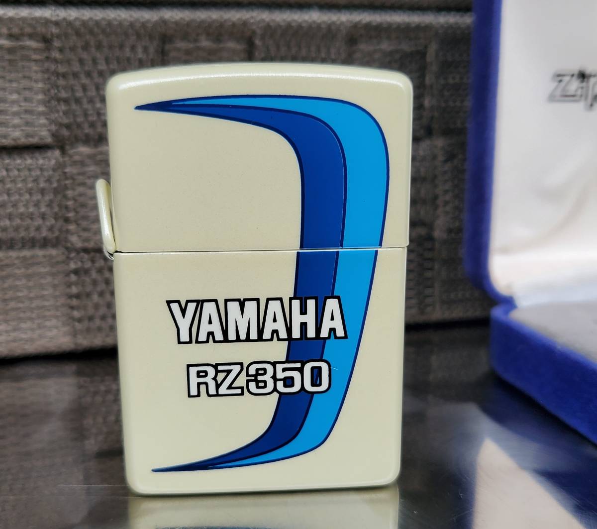 YAMAHA バイク ヤマハ RZ350 zippo 三角カン 年代物 1999年製 デット 