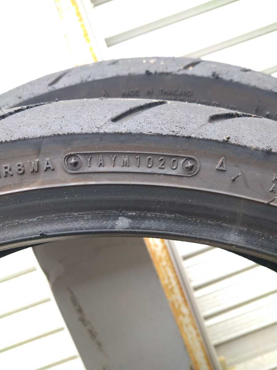 ダンロップGPR300 ZX-25R 純正タイヤ 110/70-17 、150/60-17前後セット