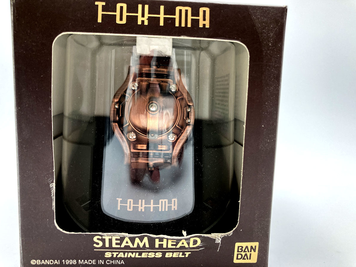保管品】BANDAI TOKIMA トキマ STEAM HEAD 腕時計