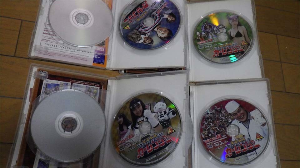 激走戦隊カーレンジャー DVD全4巻セット : DVD