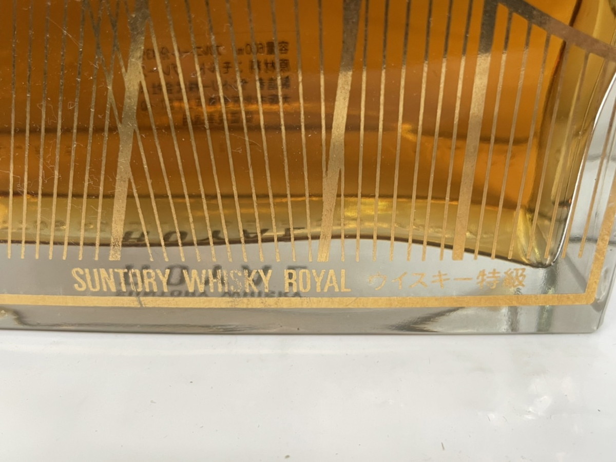 5-152】未開栓 SUNTORY WHISKY ROYAL ピアノ型ボトル 600ml 43
