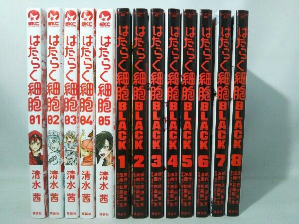 人気セール，高品質 はたらく細胞 1 5巻 + はたらく細胞BLACK 全8巻 詰め合わせセット(青年)｜売買されたオークション情報、yahooの商品情報をアーカイブ公開 - オークファン 青年