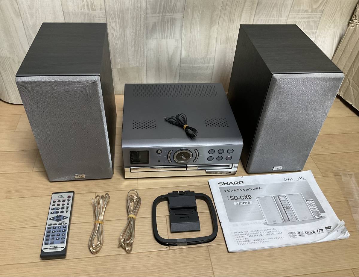 激安大特価，大得価 SHARP SD-CX9-H完動品.(DVDコンポ)｜売買されたオークション情報、yahooの商品情報をアーカイブ公開 - オークファン DVDコンポ