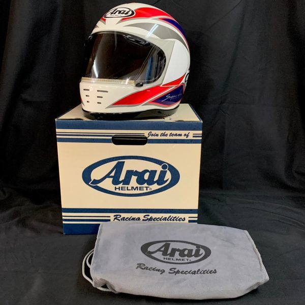 DEc462D1 Arai アライ SUPER Adsis フルフェイス Mサイズ ヘルメット