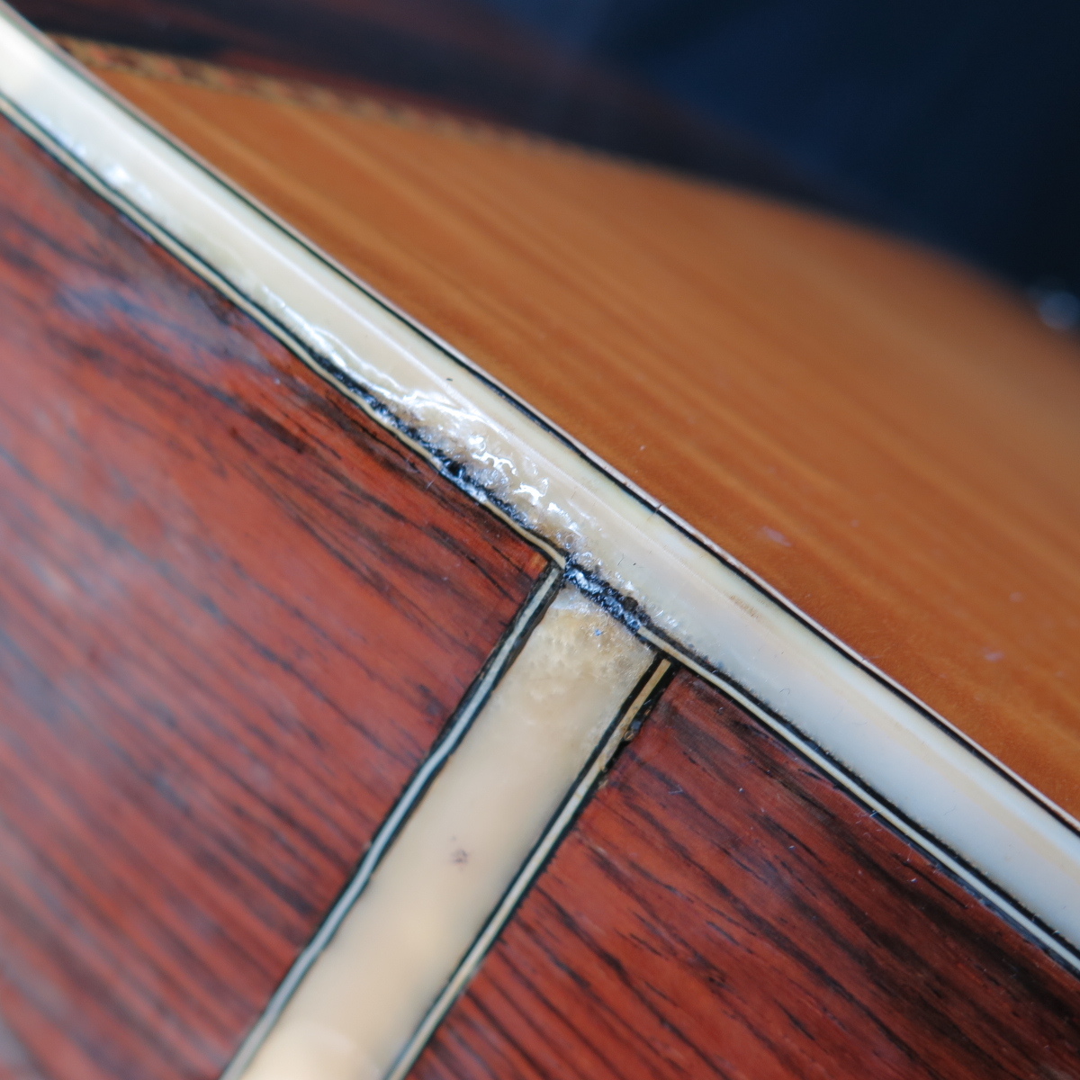 ★骨★ Morris W-45 表 スプルース 裏 ハカランダ フレイム メイプル ★高級 ハードケース 付★ モーリス 寺田楽器 幌馬車ラベル 1970年代?