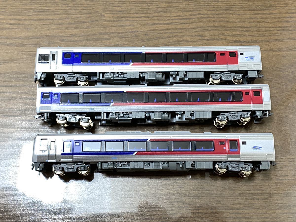 KATO JR四国 N2000系 (量産先行車2458組込)M付き3両セット【美品