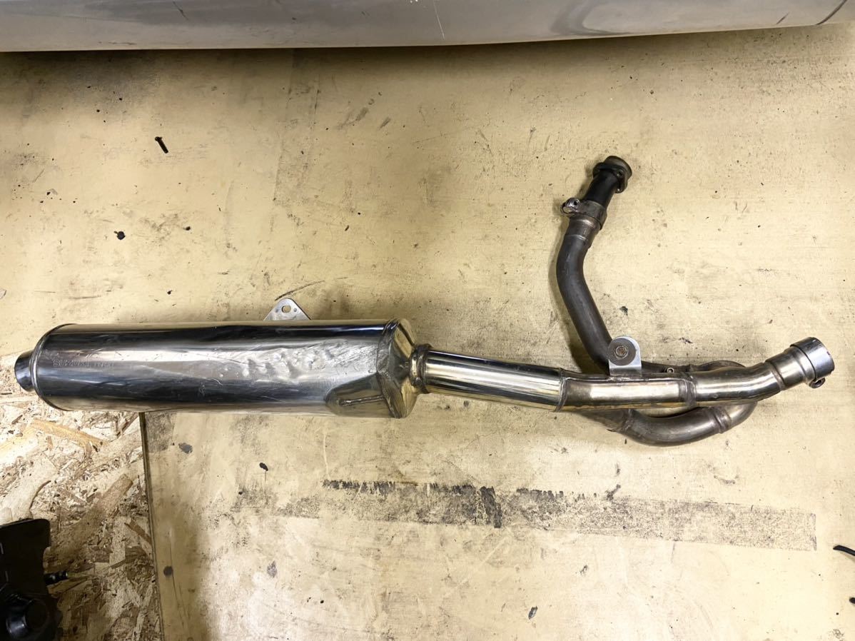 SV650 純正マフラー サイレンサー エキパイ VP52A スズキ 400S 53A