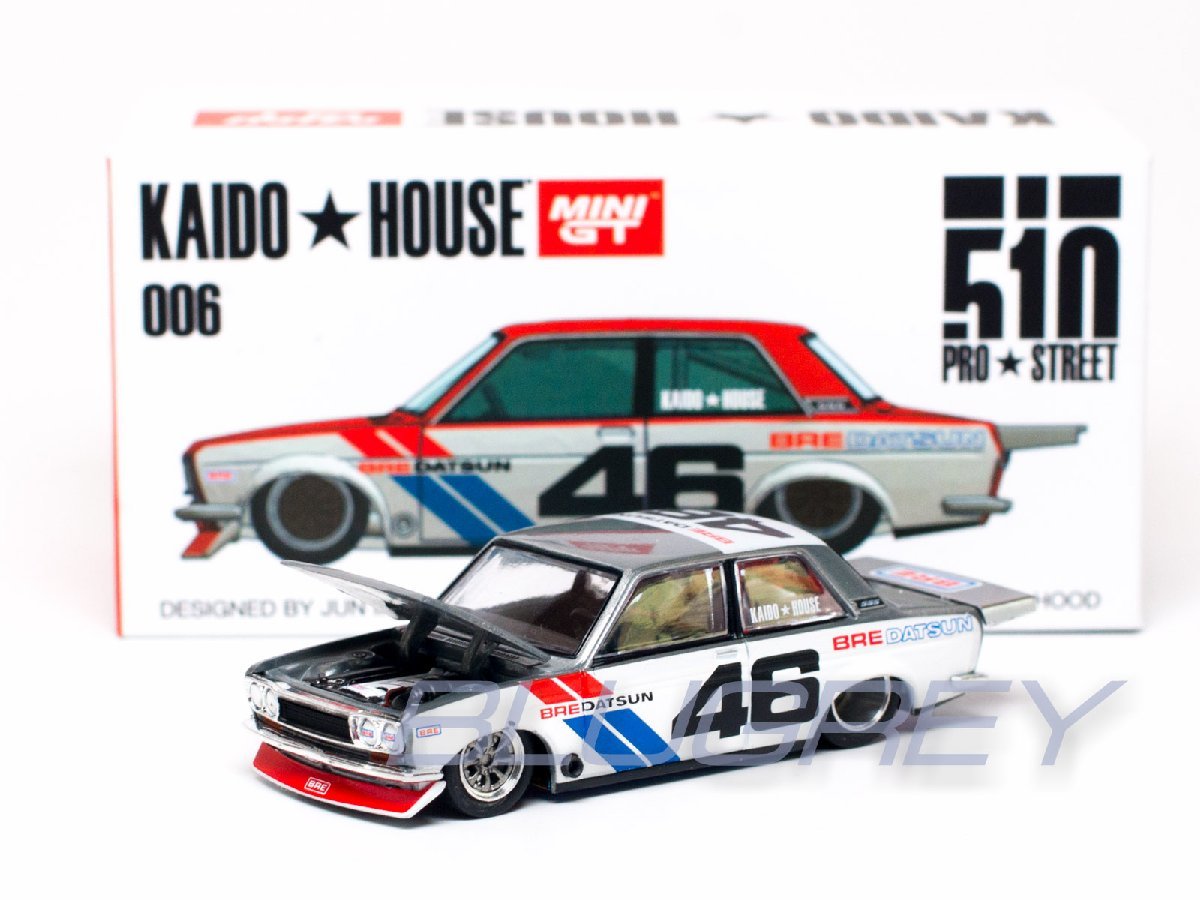 レア！チェイス】MINI GT 1/64 ダットサン 510 プロストリート V2