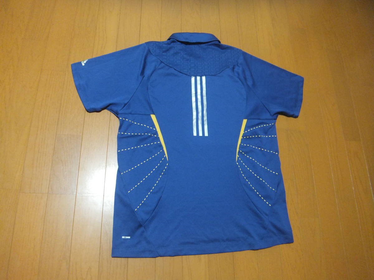 【新作，限定セール】 送料210円 adidas GOLF アディダスゴルフ 大きいサイズ CLIMACOOL 吸汗速乾 バック3ラインストレッチ 半袖ポロシャツ サイズO/XG(アディダス)｜売買されたオークション情報、yahooの商品情報をアーカ シャツ