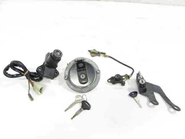 ZEXT ZX-12R ZXT20A 実動車外し 純正 キーシリンダーSET 鍵違い品 検 A