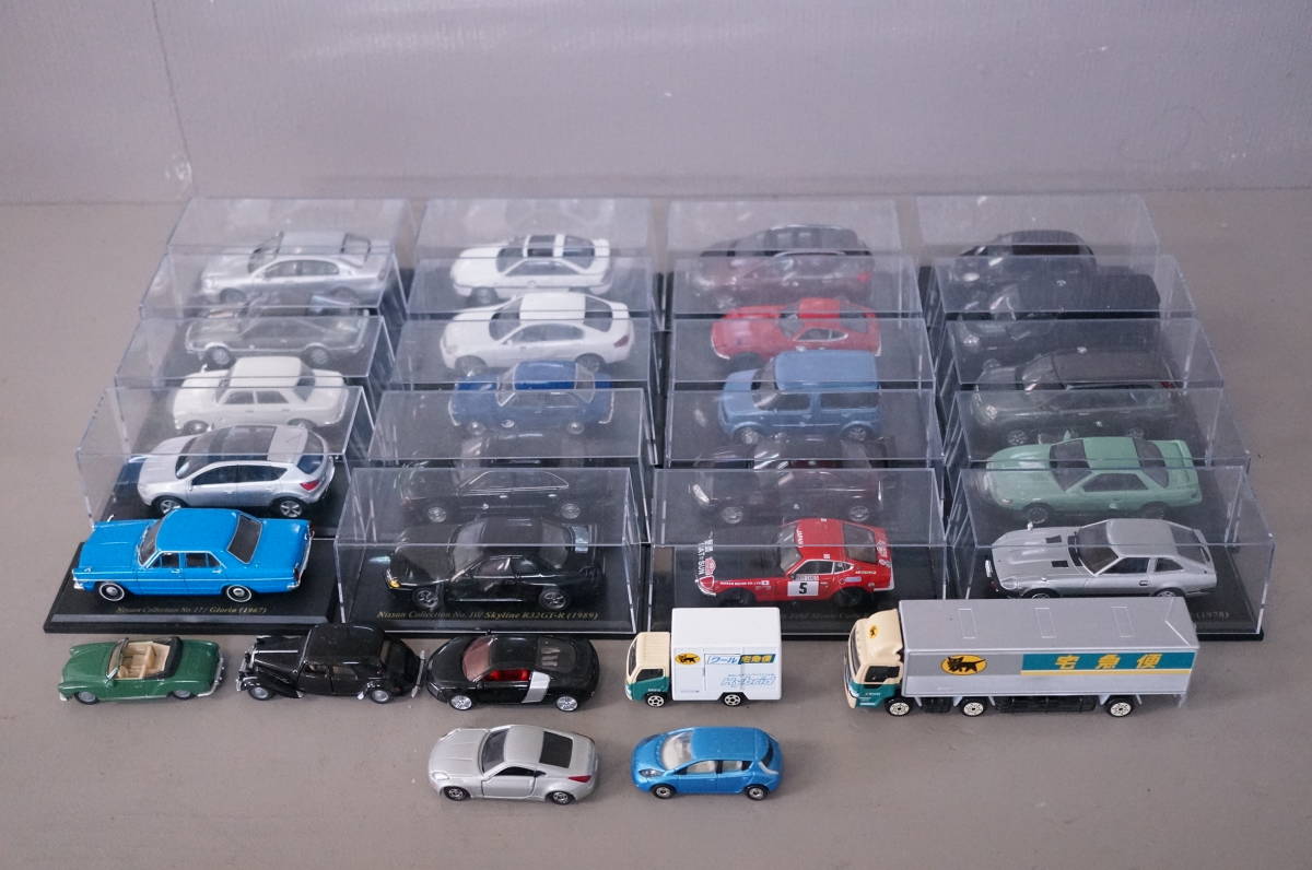 27台 まとめて モデルカー NISSAN 日産 名車 コレクション 1/43 1960